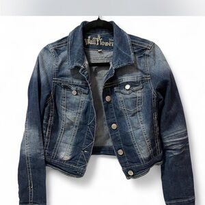 Wallflower Dark Blue Denim Jacket